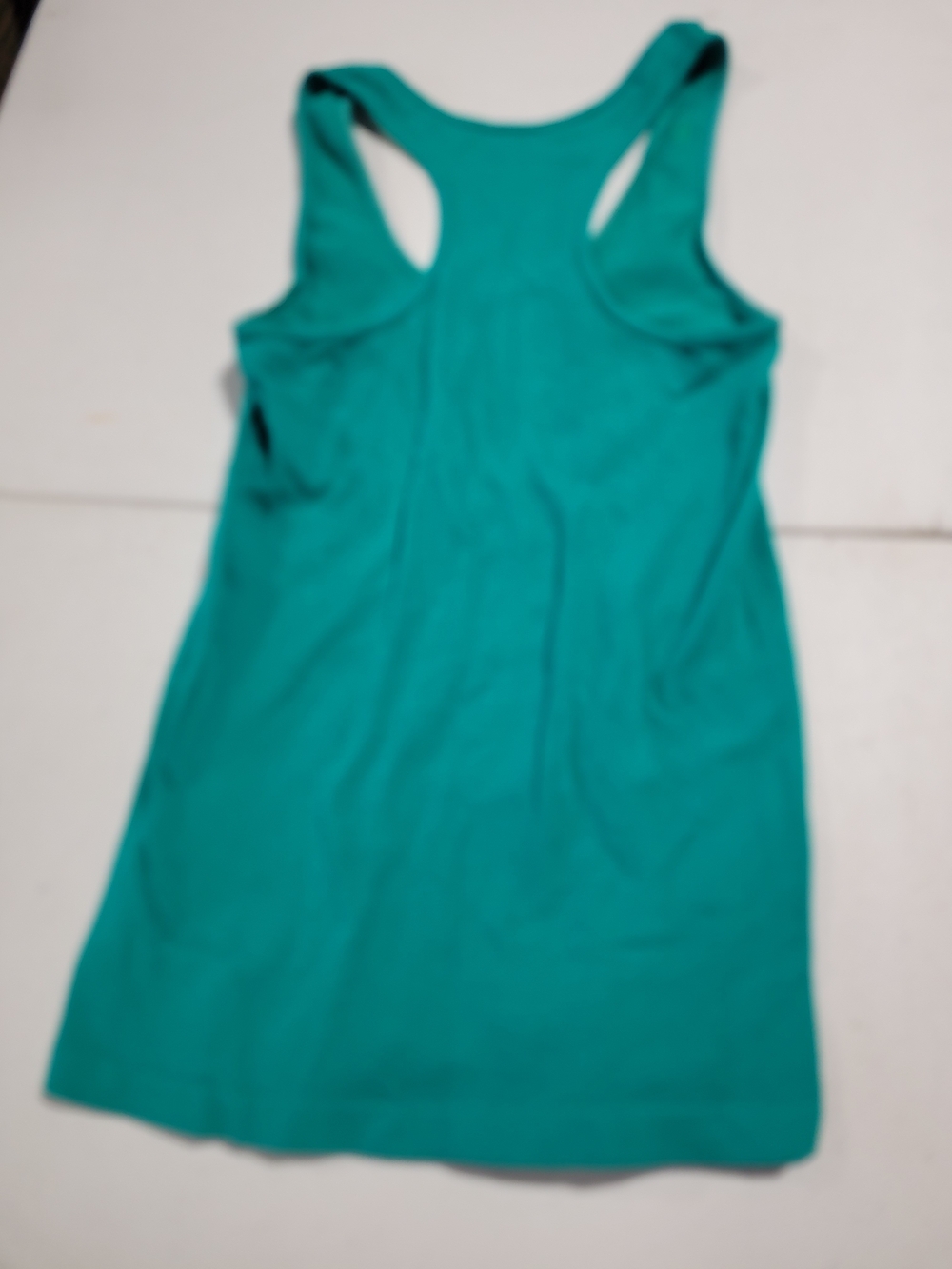 Active Basic Teal Racerback Tank - Picture 3 of 3